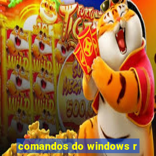 comandos do windows r